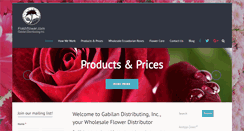 Desktop Screenshot of freshflower.com